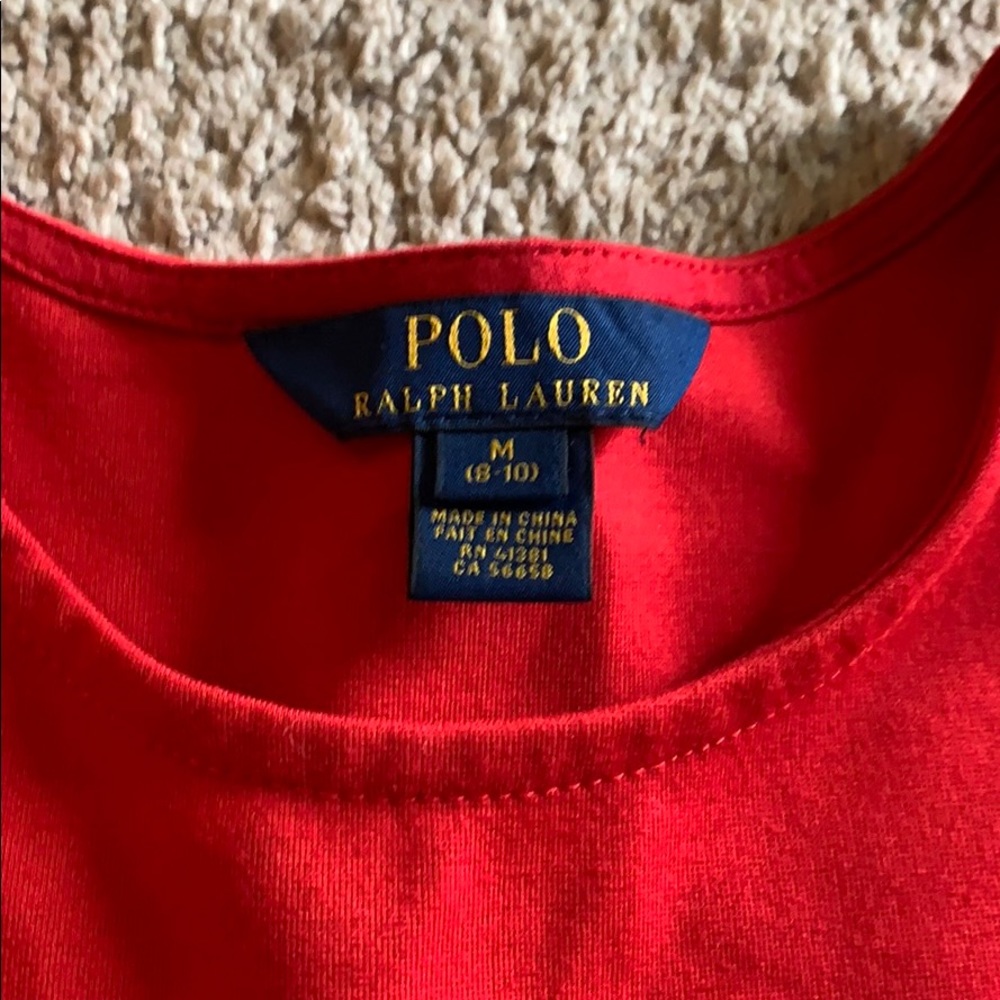 Red Ralph Lauren dress - Picture 2 of 2